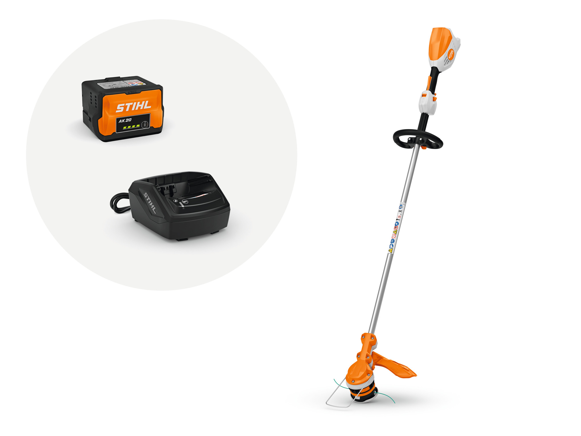 FSA 60 R med AK 20-batteri og AL 101-oplader