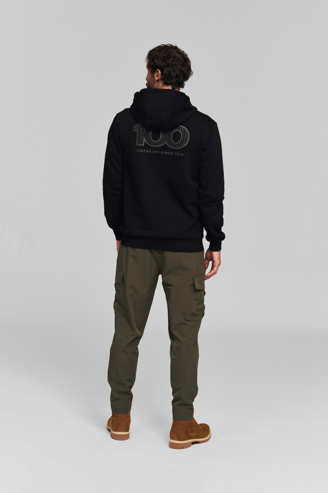 Hoodie-jakke STIHL 100 REFLEKTERENDE sort