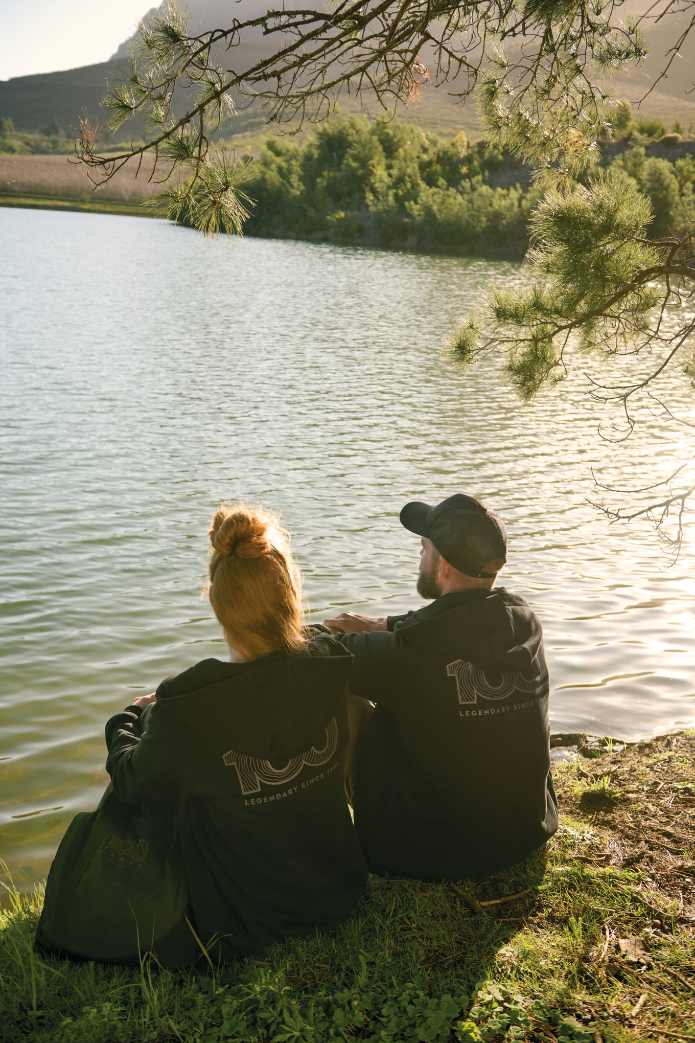 Hoodie-jakke STIHL 100 REFLEKTERENDE sort