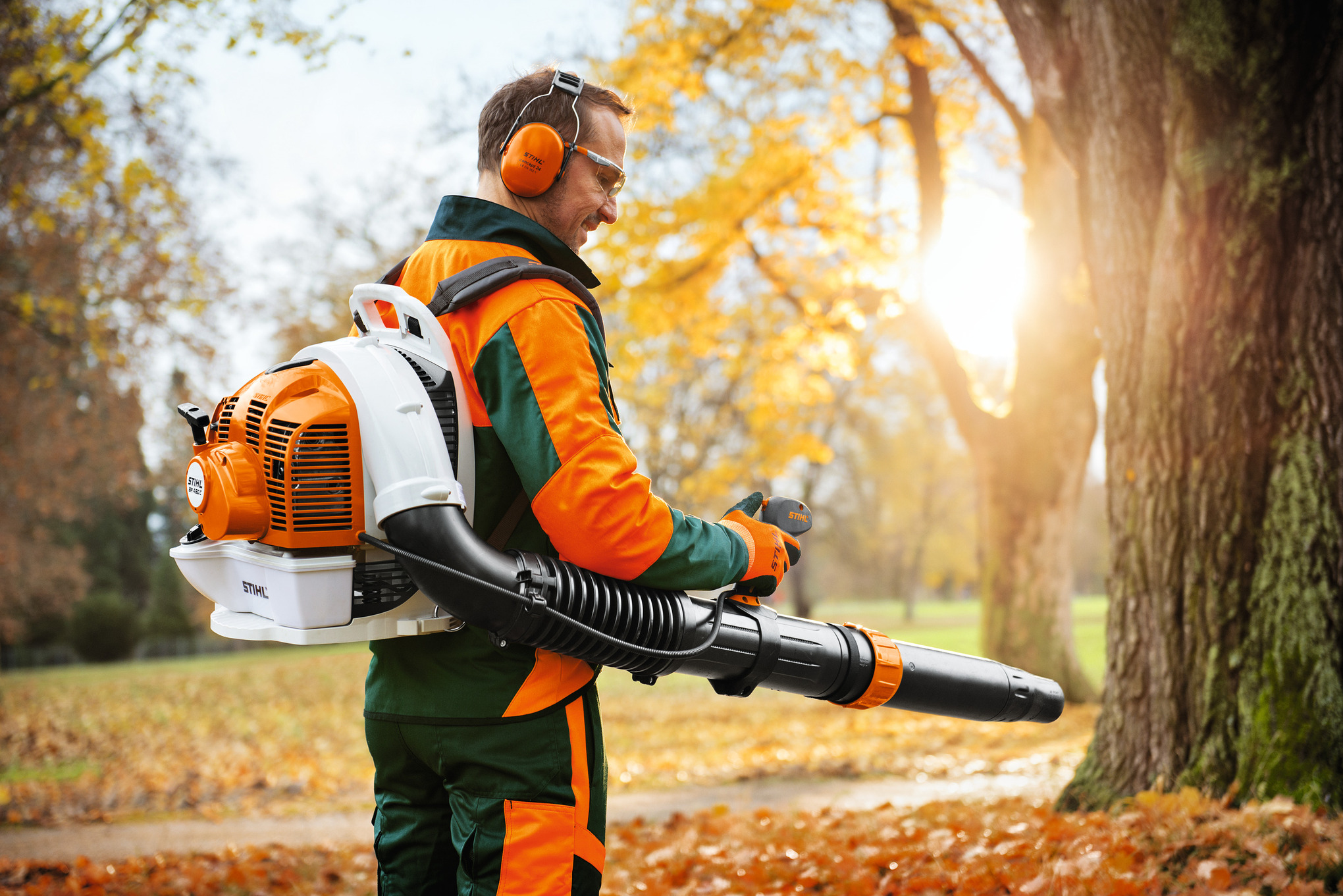 STIHL ELSTART TIL BLÆSEAPPARATER, DER BÆRES PÅ ...