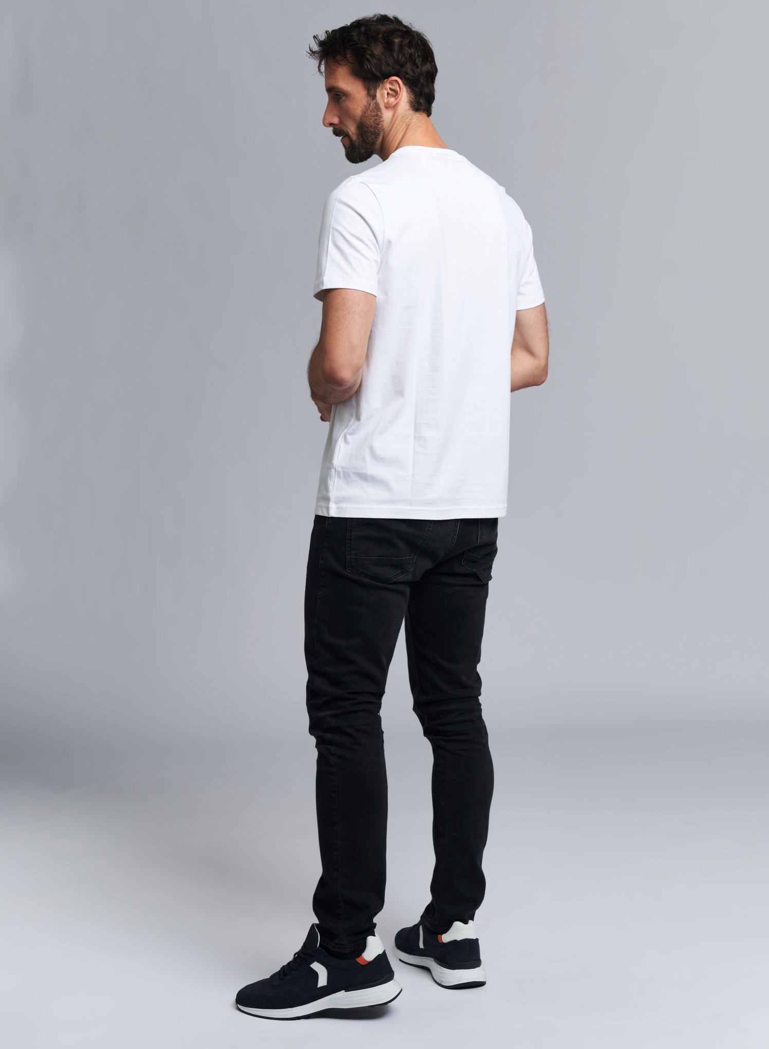 T-Shirt WHITE LOGO herre