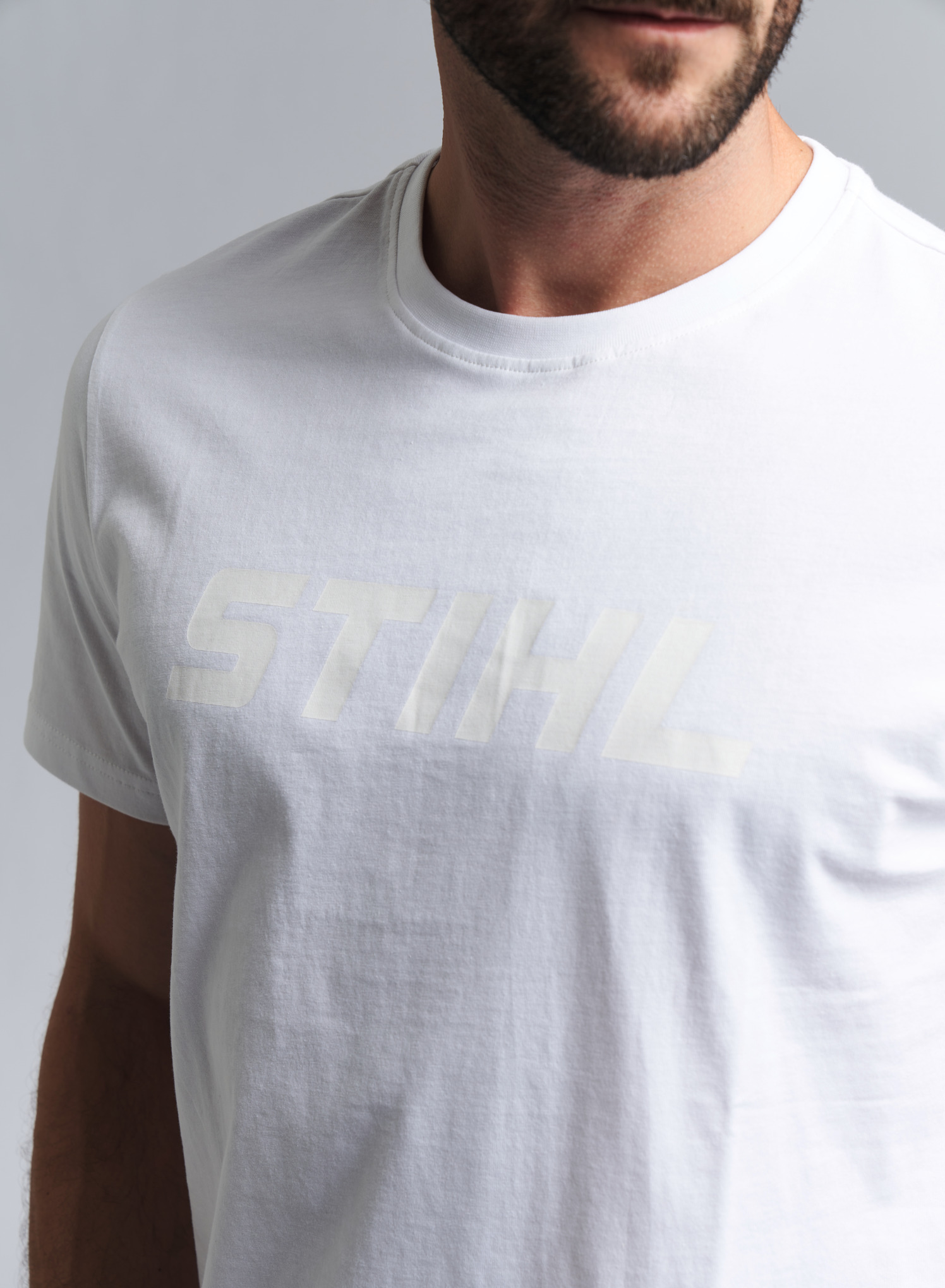 T-Shirt WHITE LOGO herre