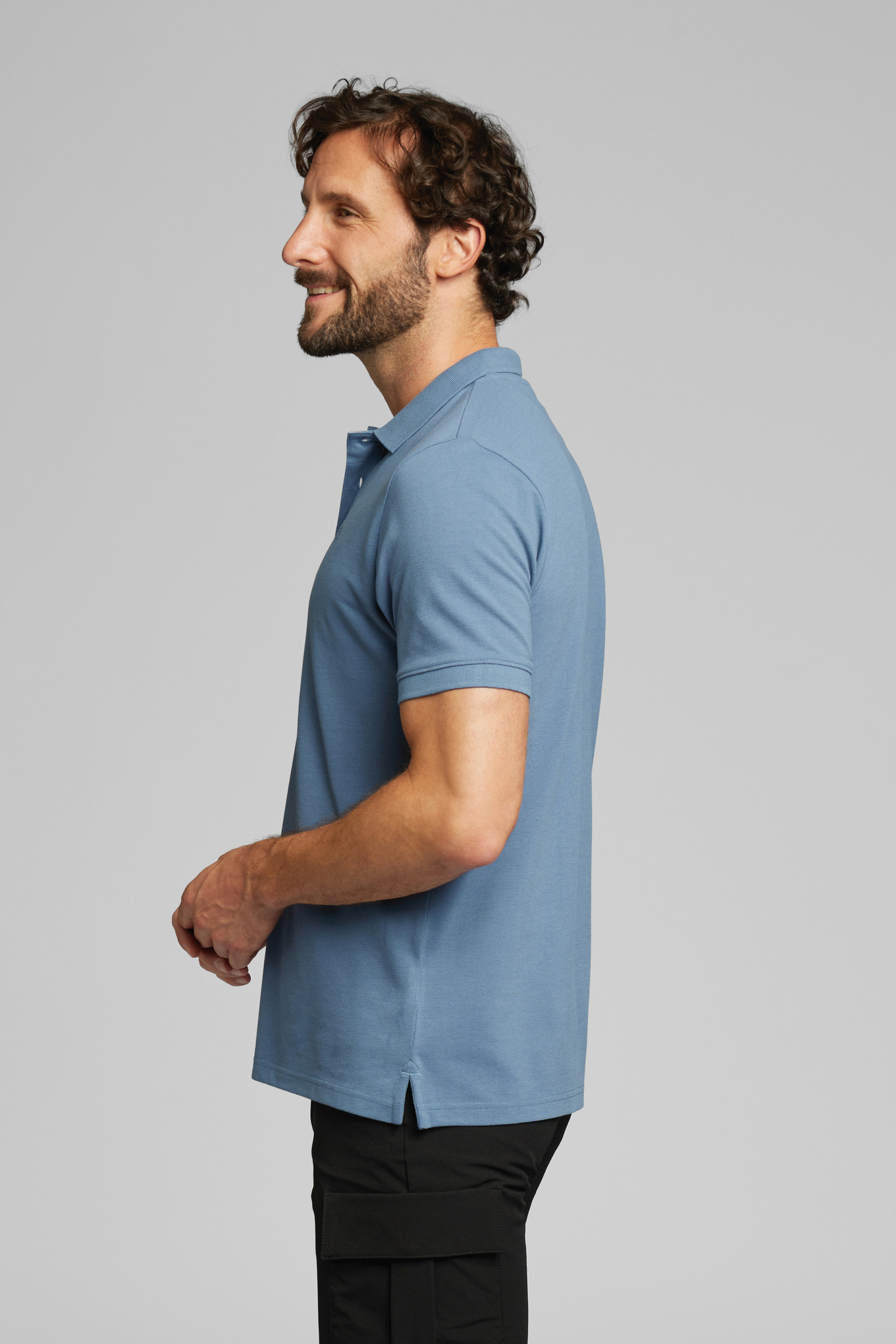 Poloshirt ICON (blå)