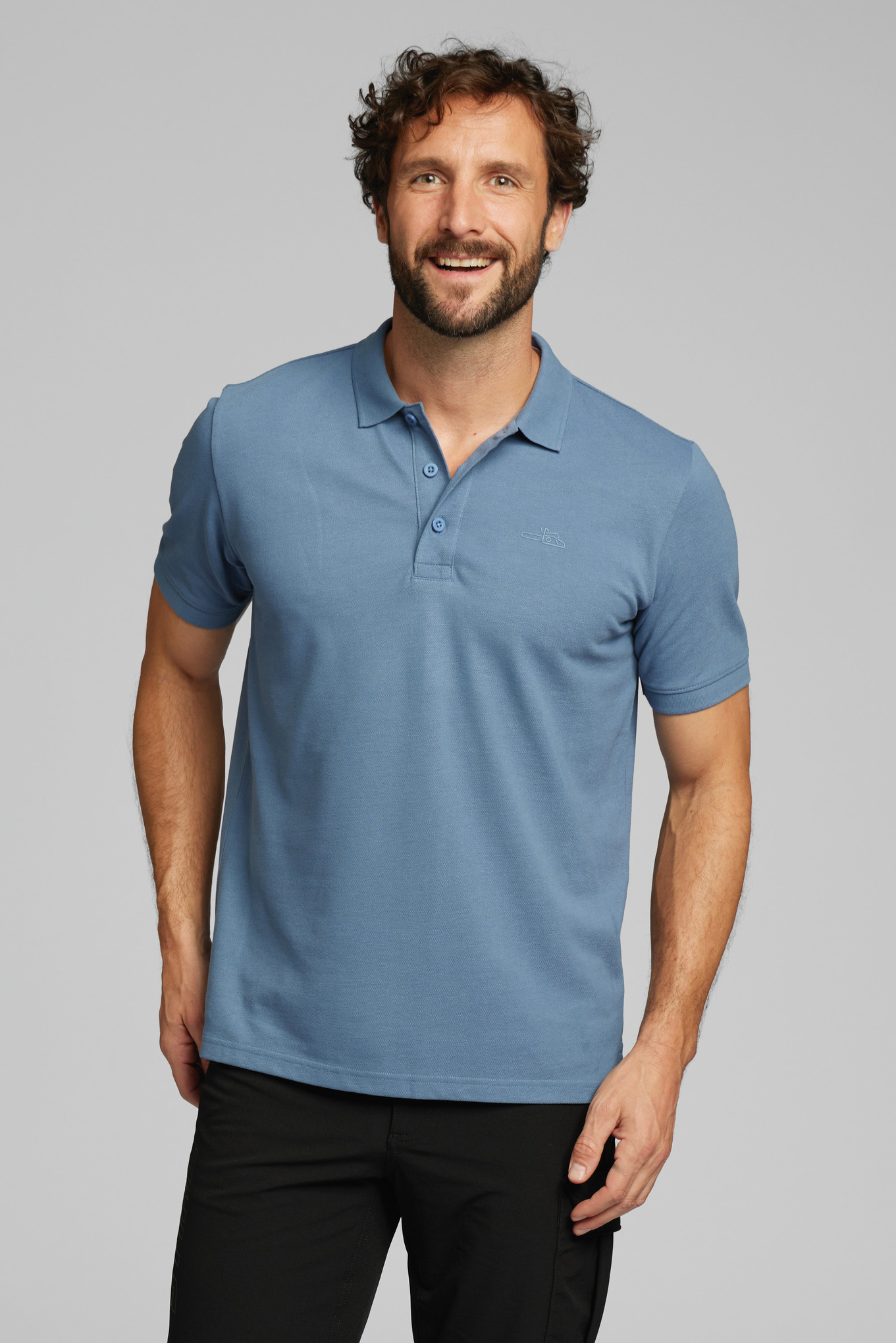 Poloshirt ICON (blå)