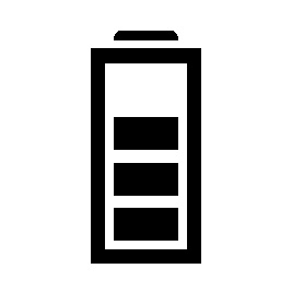 Ikon for batteriopladning