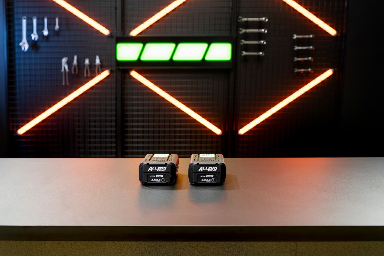 ALLPRO Standard-serien med moderne lithium-ion-celler