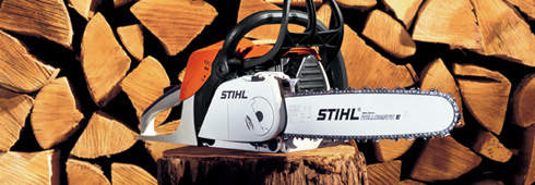 Træarbejder med STIHL-motorsave